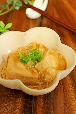 塩豆腐で…❤豆腐の中華あんかけ煮
